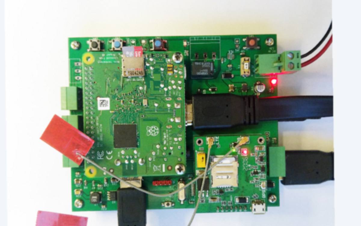 IoT Gateway עם 4G/LTE